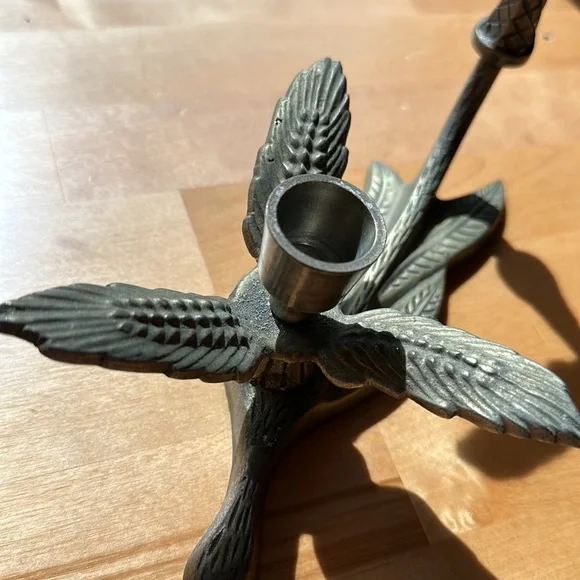 Brass candle holder - Picture 8 of 8